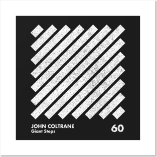 John Coltrane / Minimal Graphic Design Tribute Posters and Art